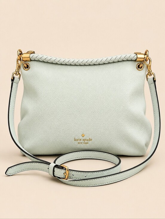 kate spade Handbags - KATE SPADE Mint Carmina Elliot Place Satchel Leather Bag